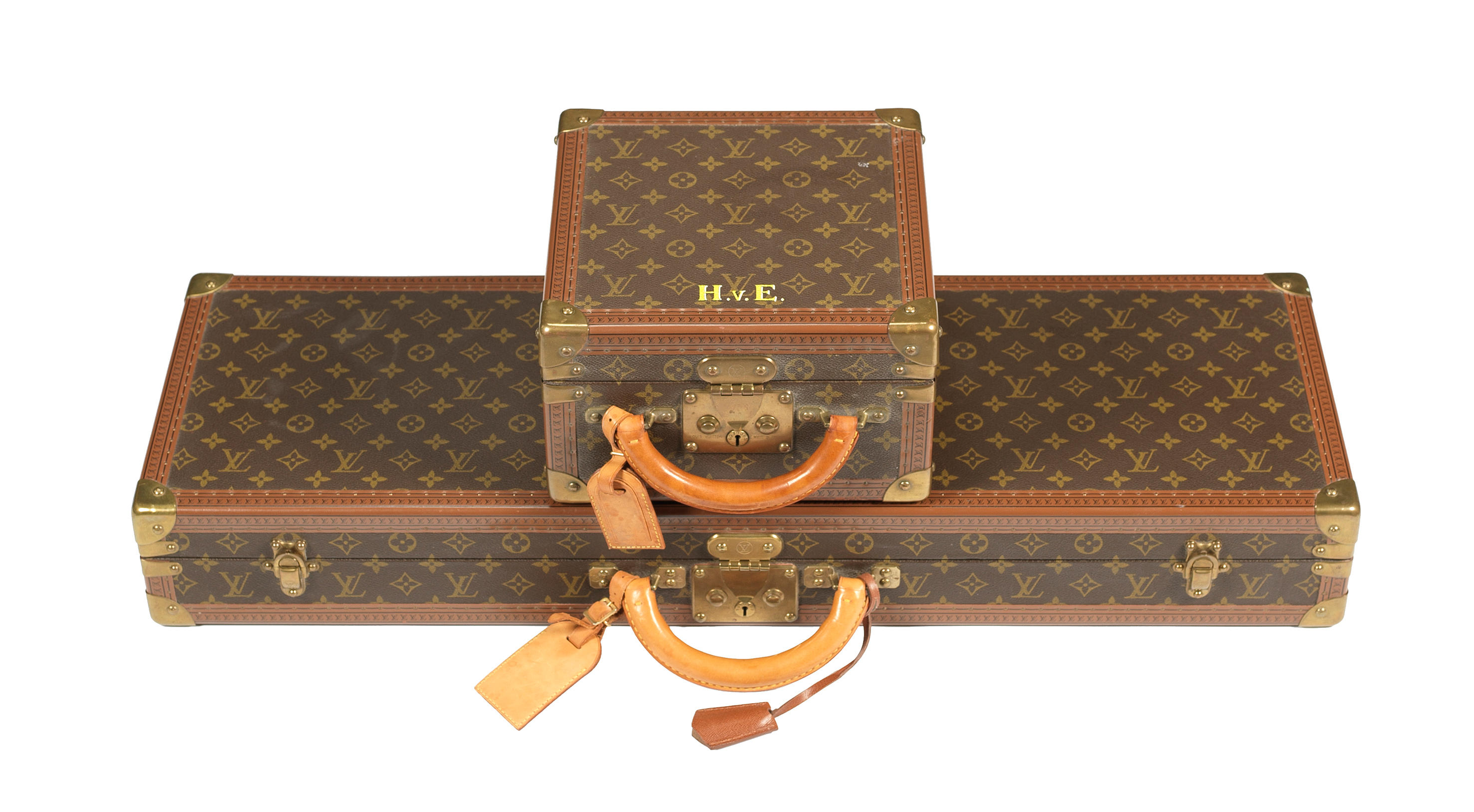 Bonhams Cars : A large and impressive Louis Vuitton travelling trunk, late  19th Century