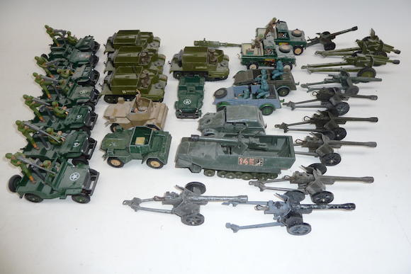 Bonhams : Britains and Dinky Toy WWII and other 1/32 Diecast Army ...