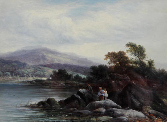 Bonhams Walter Williams British 1835 1906 Tal Y Lynn North Wales