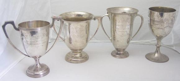 Bonhams : Four silver presentation cups various makers and dates