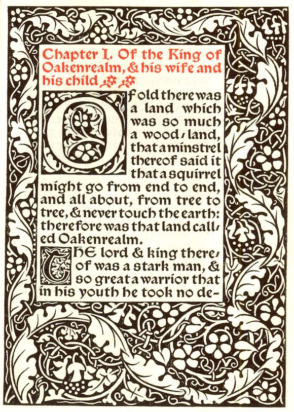 Bonhams KELMSCOTT PRESS MORRIS (WILLIAM) Child Christopher and