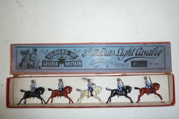 Bonhams : Britains set 45, 3rd Madras Light Cavalry 5