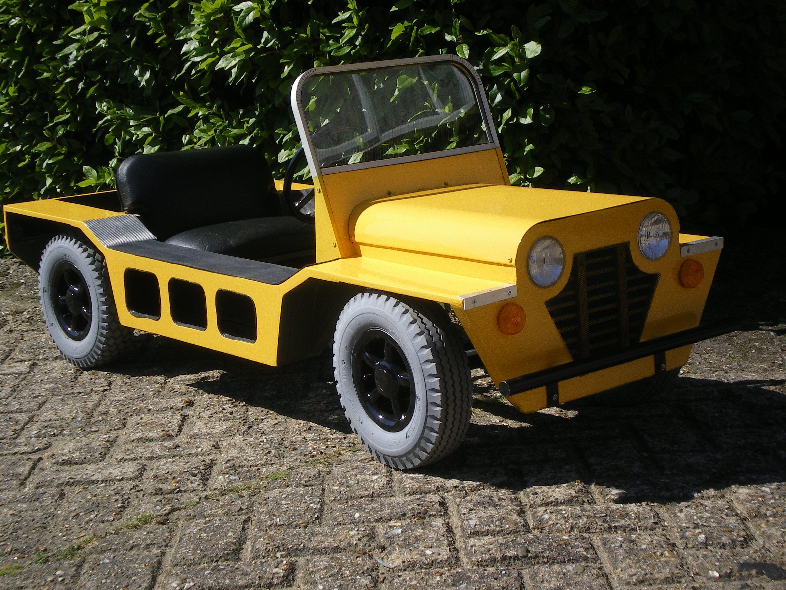 Bonhams Cars : A Mini Moke child's pedal car,