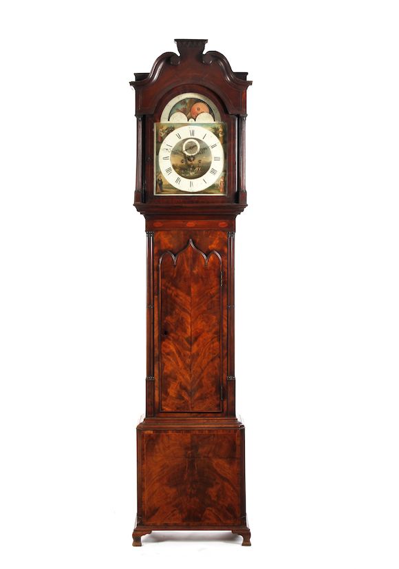 Bonhams An early 19th century mahogany longcase clock by John Lees of