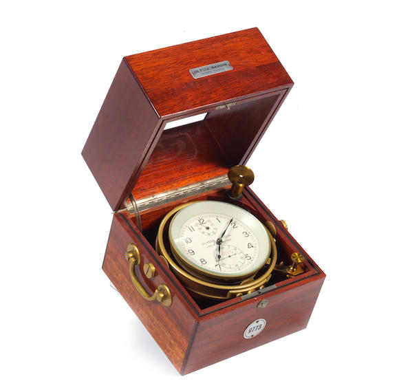 Bonhams A Two Day ship's chronometer, by Ulysse Nardin, Switzerland.