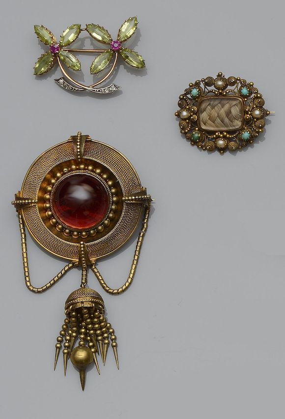 Bonhams A large collection of assorted Victorian and Edwardian jewellery