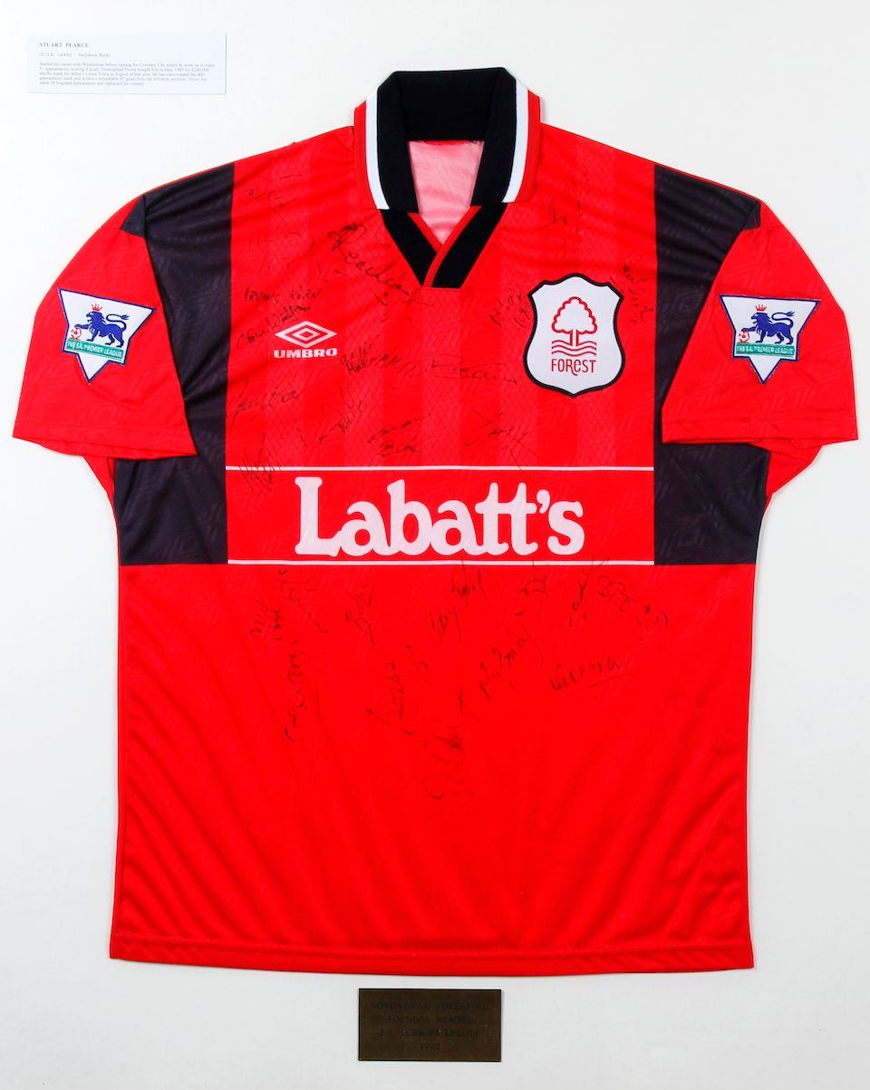 Bonhams A collection of 22 Premier League inaugural season hand