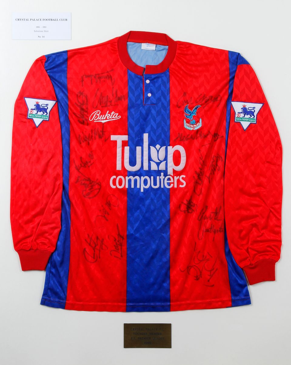 Bonhams A collection of 22 Premier League inaugural season hand