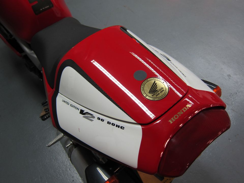 Bonhams 1999 Honda Vtr1000 Firestorm 50th Anniversary Limited Edition Frame No Jh2sc36a3wm Engine No Sc36e