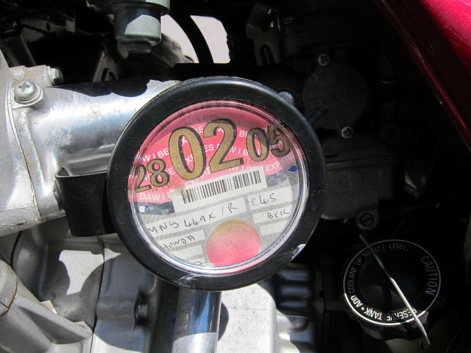 Bonhams 19 Honda Gl500 Silver Wing Frame No Engine No Pc02e