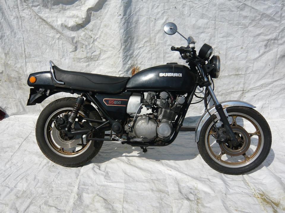 Bonhams : 1979 Suzuki GS850 Frame no. 109047 Engine no. 109167