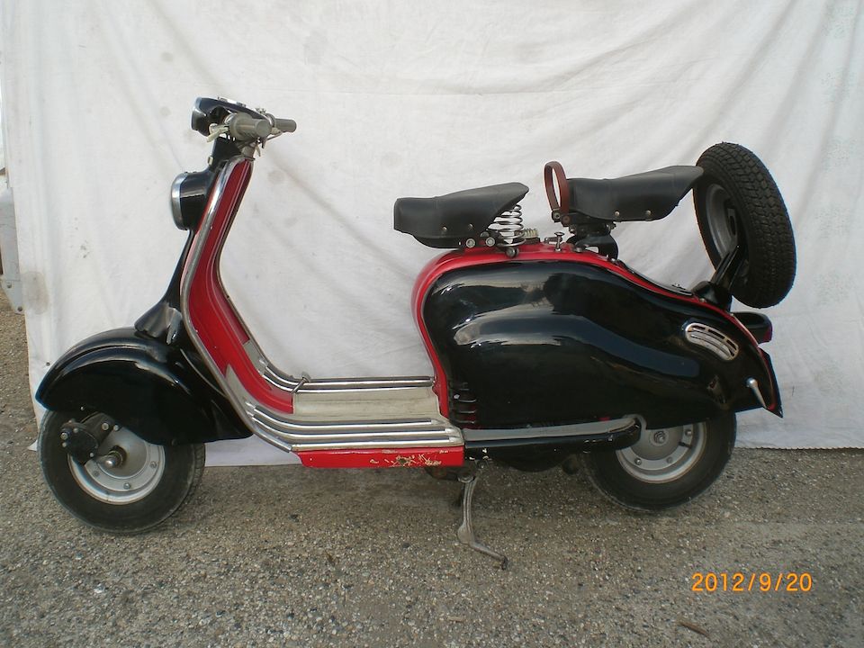 Notice Lambretta 125 Ld  - Possibilità Di Spedizione Con Autista Di Fiducia E Pagamento Alla Consegna.
