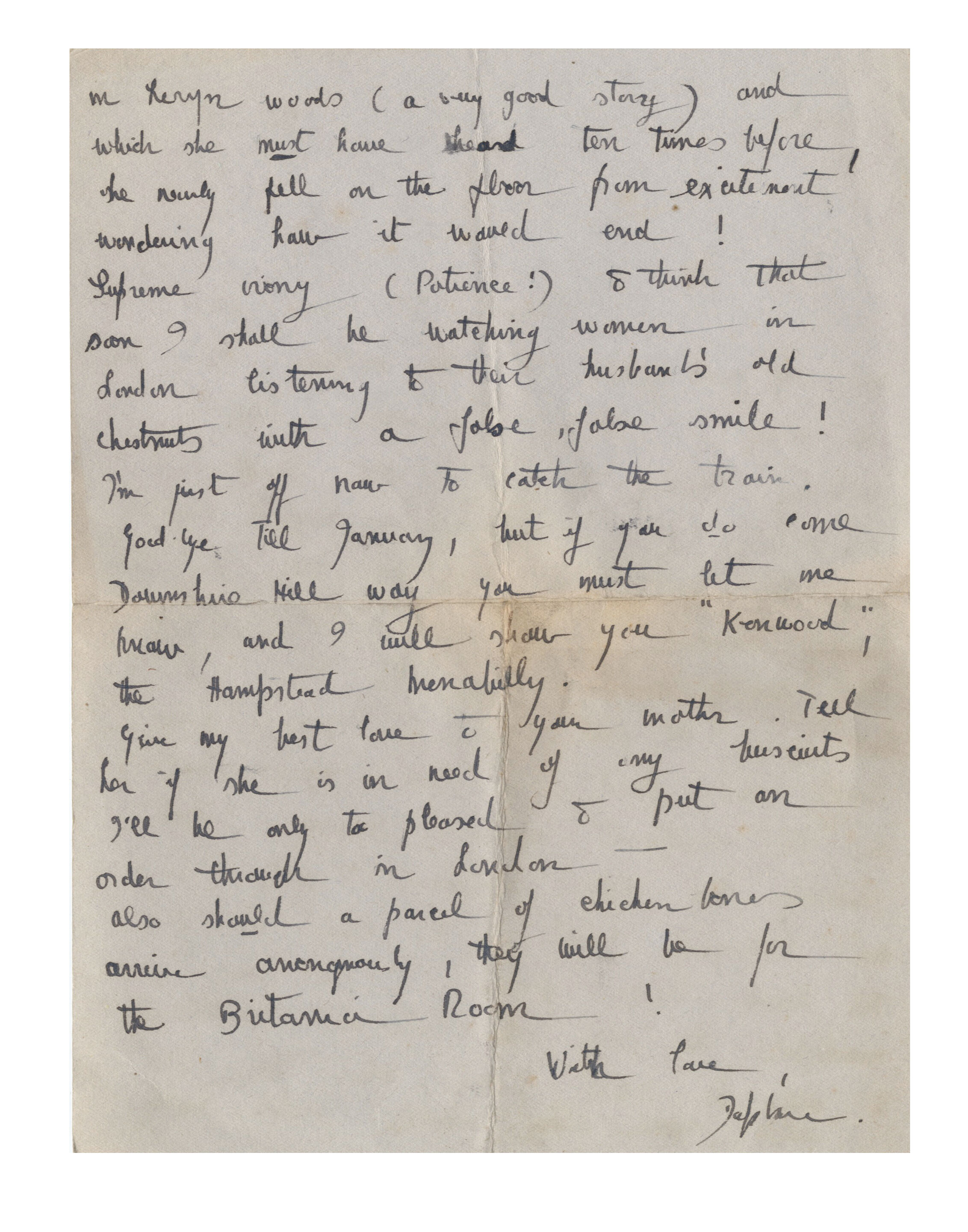 Bonhams : DU MAURIER (DAPHNE) Series of some two hundred autograph and ...