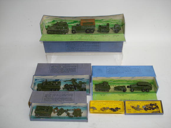 Bonhams : Dinky (pre-war) Army sets lot