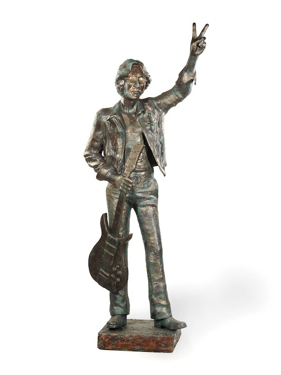 Bonhams Allen Curran (British, 19332000) John Lennon 'Steel And