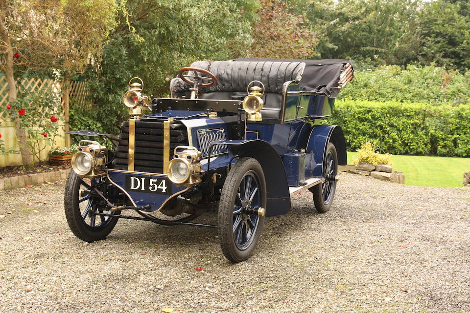 Bonhams 1903 Gladiator 10hp Twin Cylinder Side Entrance Tonneau Chassis No 7925 Engine No 7925