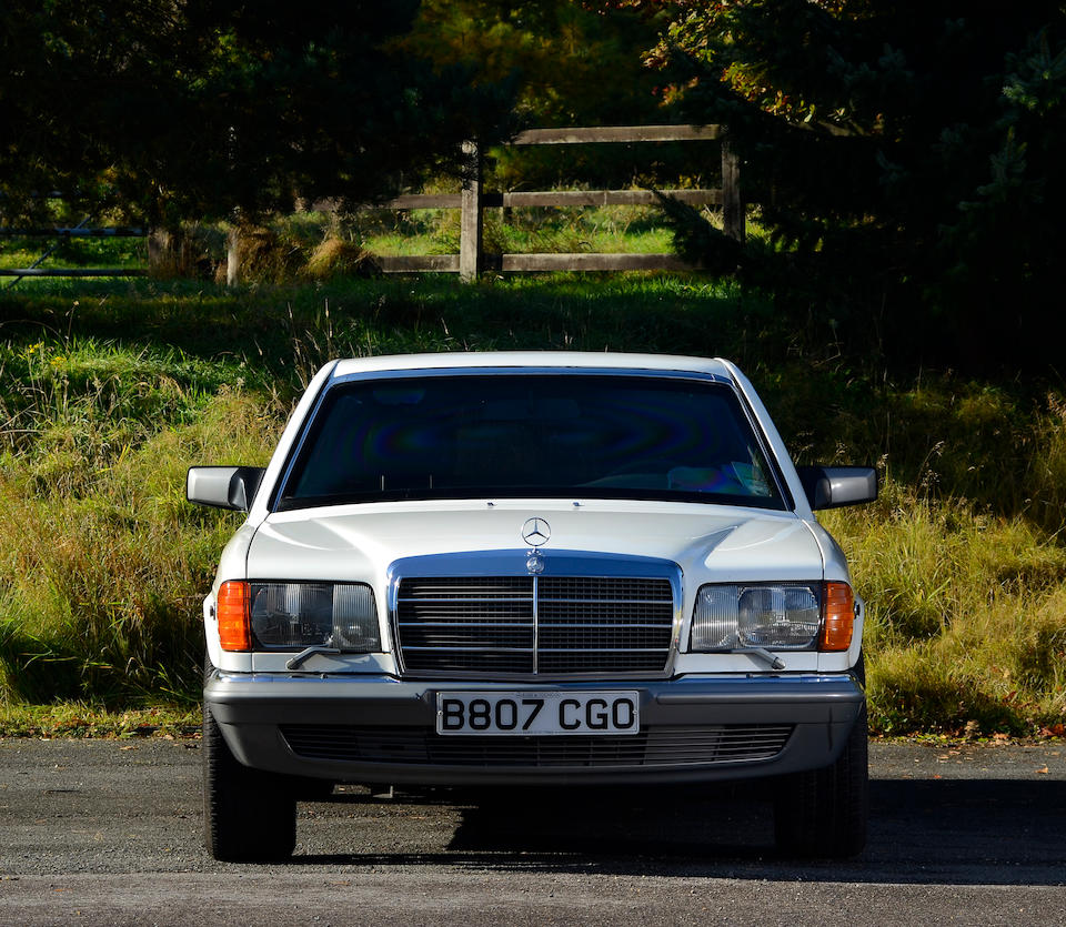 bonhams one owner from new 1985 mercedes benz 500sel armoured saloon chassis no 126037 12 030052 engine no 117963 12 020288 one owner from new 1985 mercedes benz