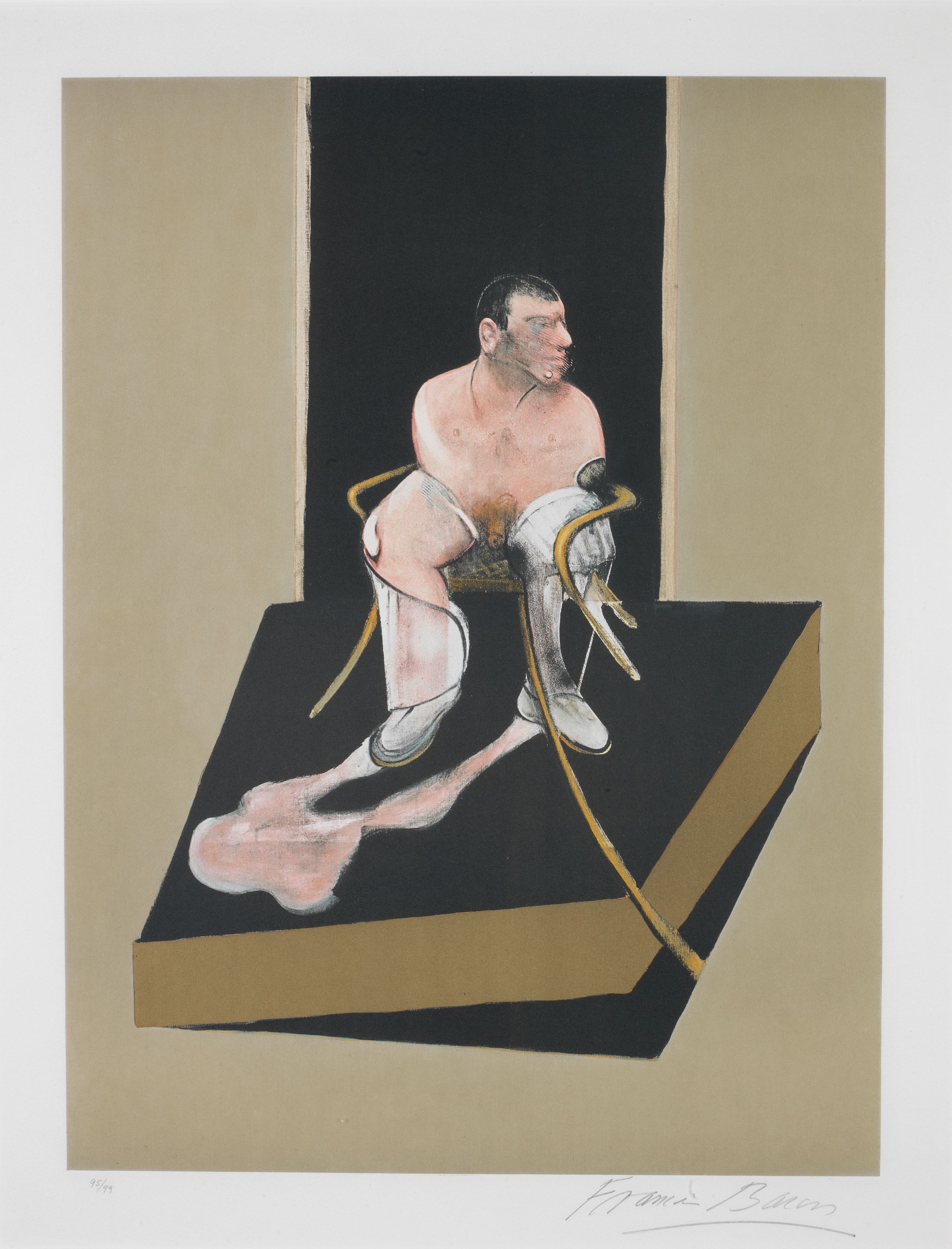 Study for a Portrait of John Edwards from the Triptych