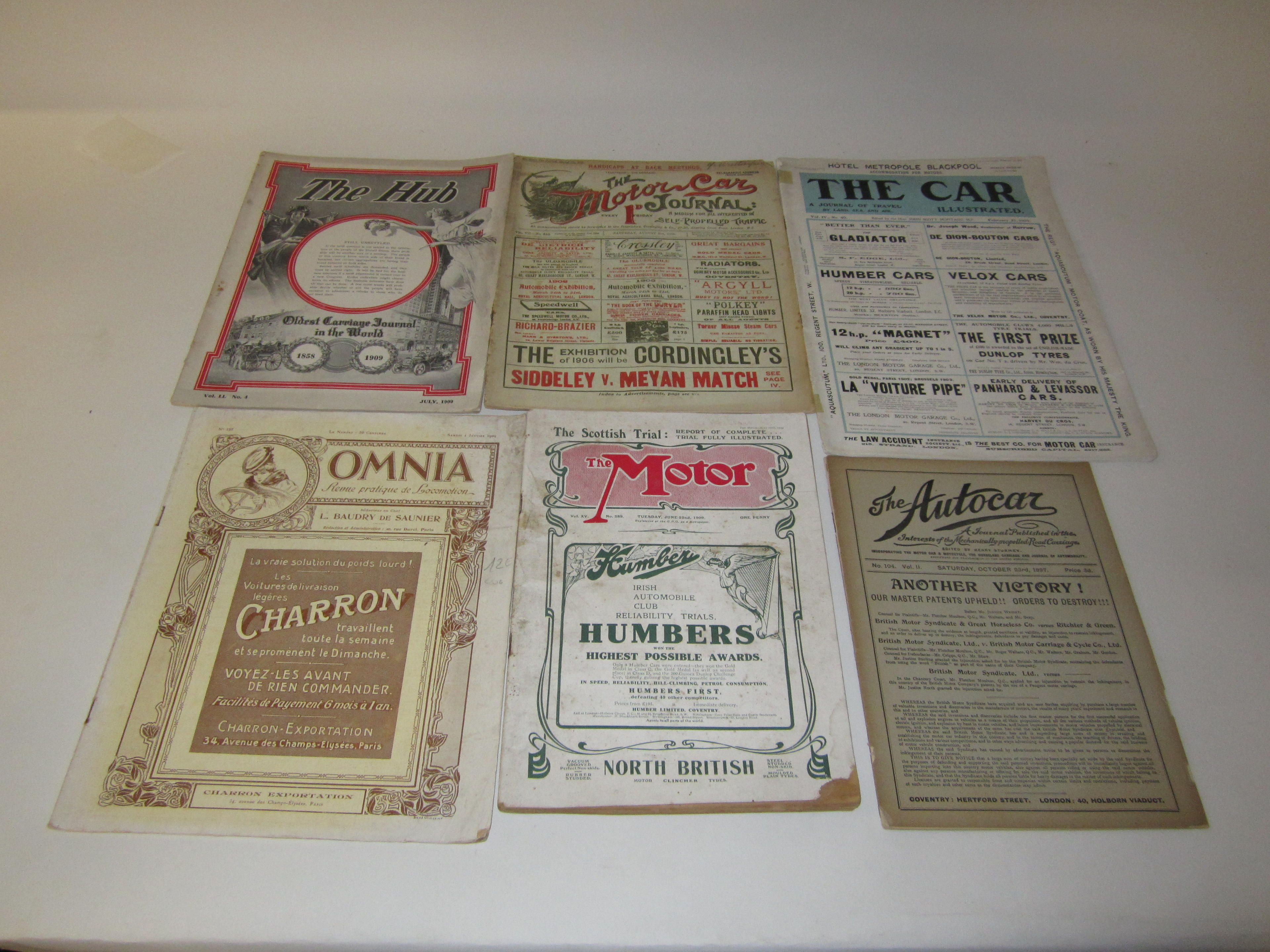 Twenty-three assorted motoring magazines,