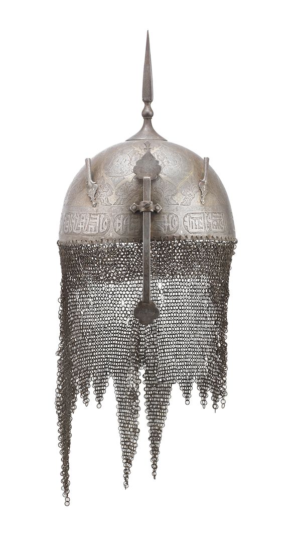Bonhams A Persian Steel Kulah Khud