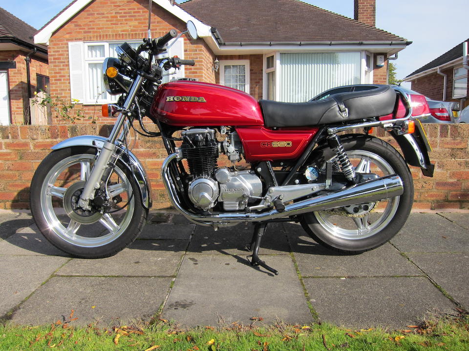 Bonhams : 1980 Honda CB650Z Frame no. RC03-2003526 Engine no. RC03E-2003576