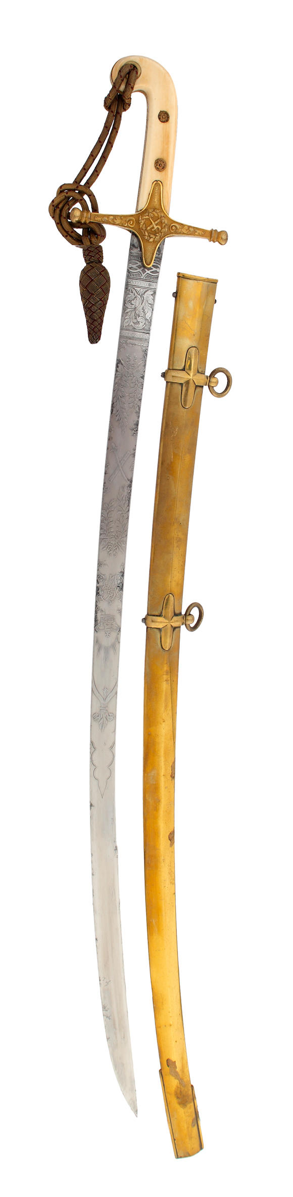 Bonhams : An 1831 Pattern General Officer's Mameluke-Hilted Sabre