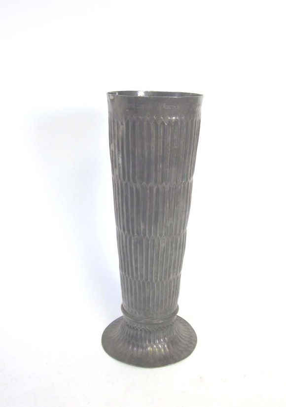 Bonhams A Britannia standard silver oversize vase London Assay Office