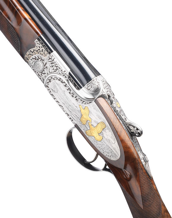 Bonhams : A fine Valentini-engraved 28-bore (2¾in) 'SO10 EELL' single ...