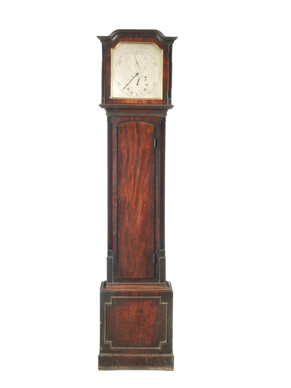 Bonhams A Good Early 19th Century Mahogany Floorstanding Regulator Reid And Auld Edinburgh