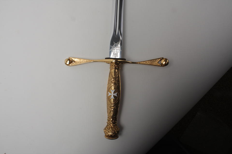 Bonhams : A dress sword of the Knights of Malta