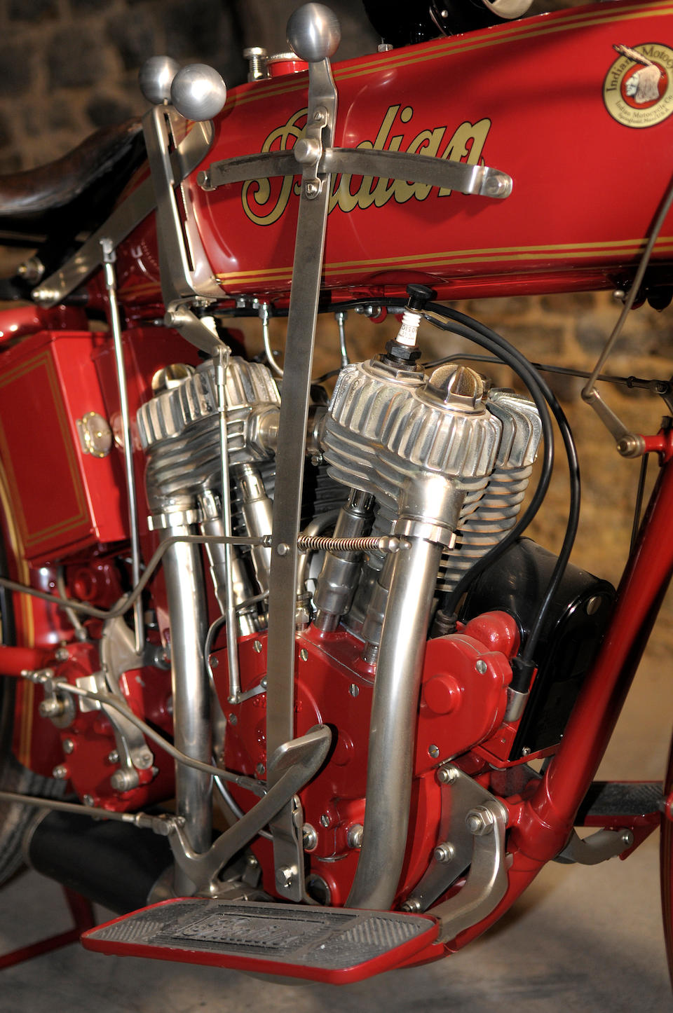 Bonhams : 1917 Indian 7hp Powerplus Engine no. 87J948