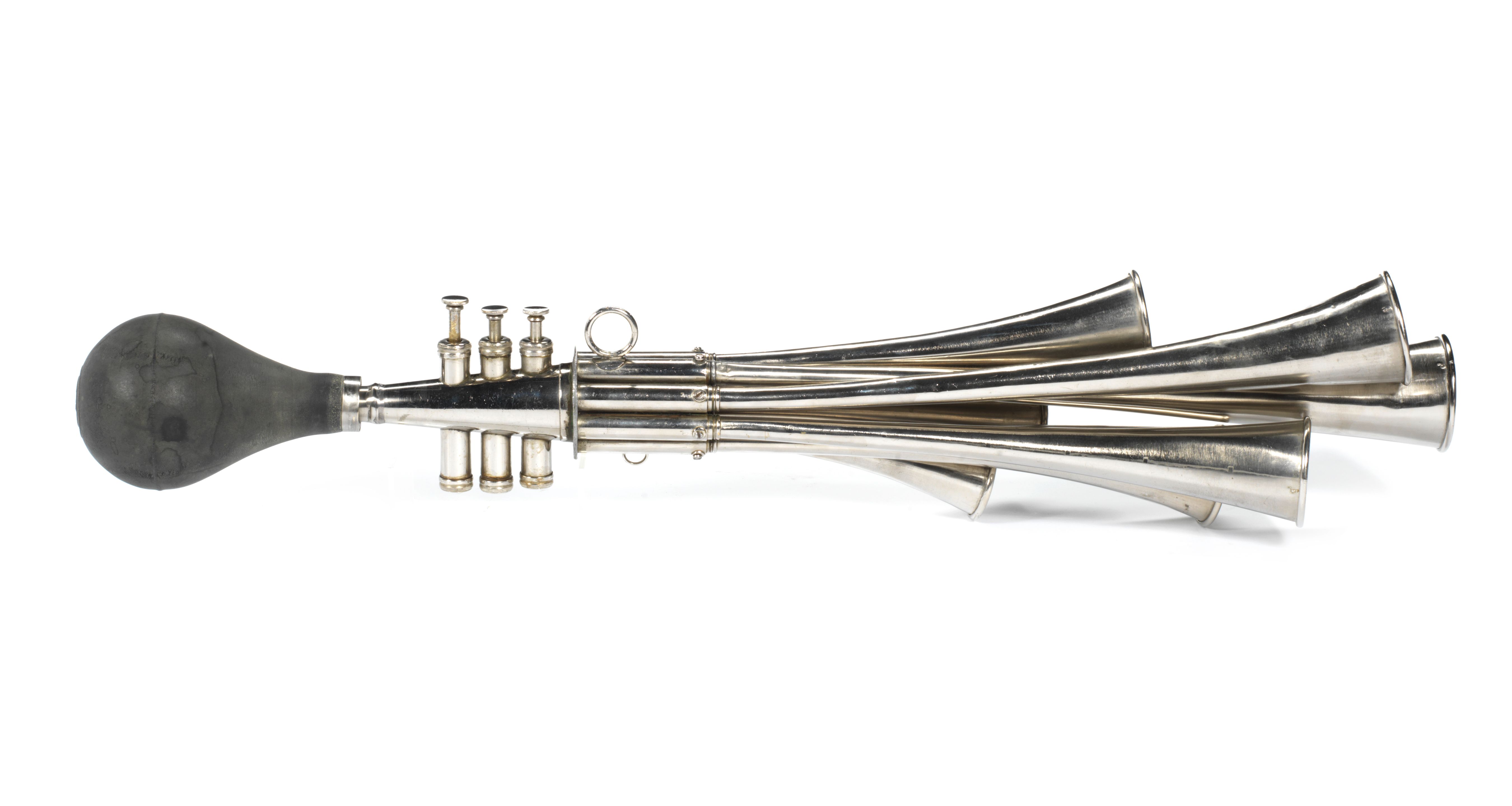 Bonhams Cars A Veteran eighttrumpet car horn, French,