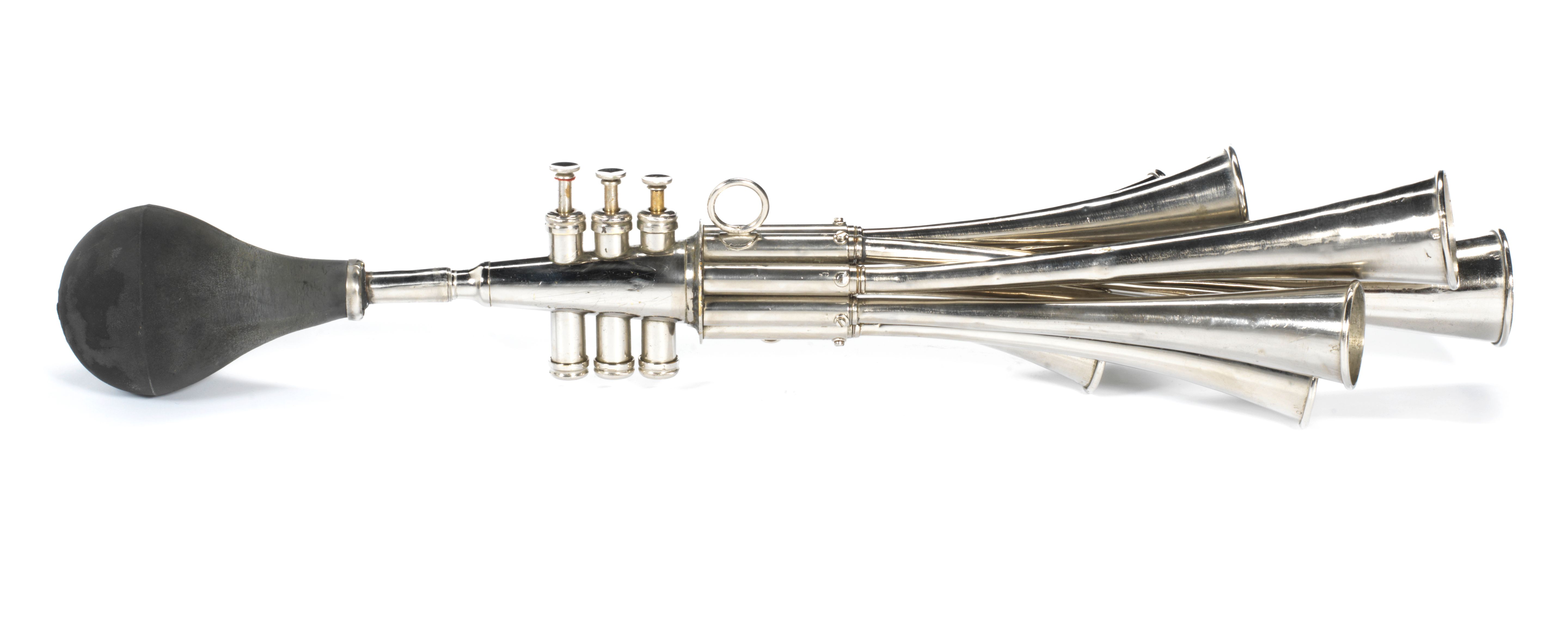 Bonhams Cars A Veteran eighttrumpet car horn, French,