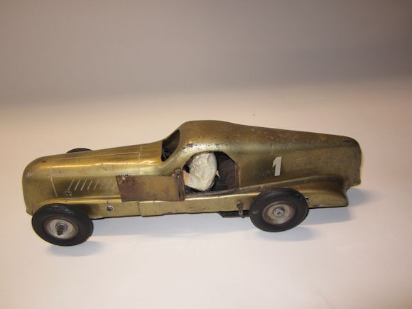 RARE ANCIENNE VOITURE de course miniature Renault Nervasport plâtre RARE ANCIENNE VOITURE de course miniature Renault Nervasport plâtre