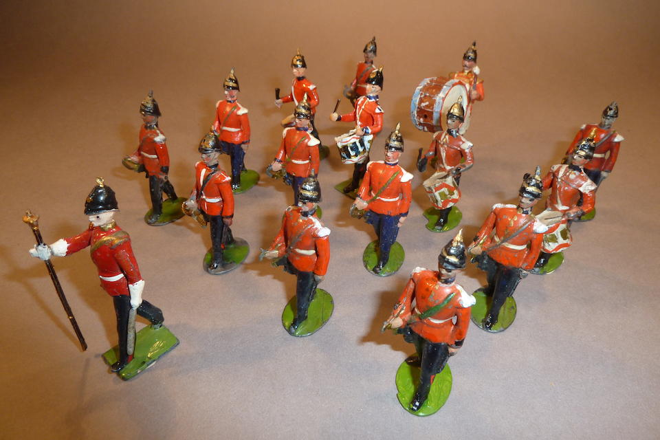 Bonhams : Full Military Band Of The Beds And Herts Regiment 62