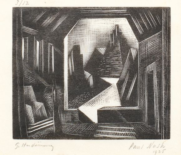 Bonhams : Paul Nash (British, 1889-1946) Das Rheingold Scene 1 (Postan ...
