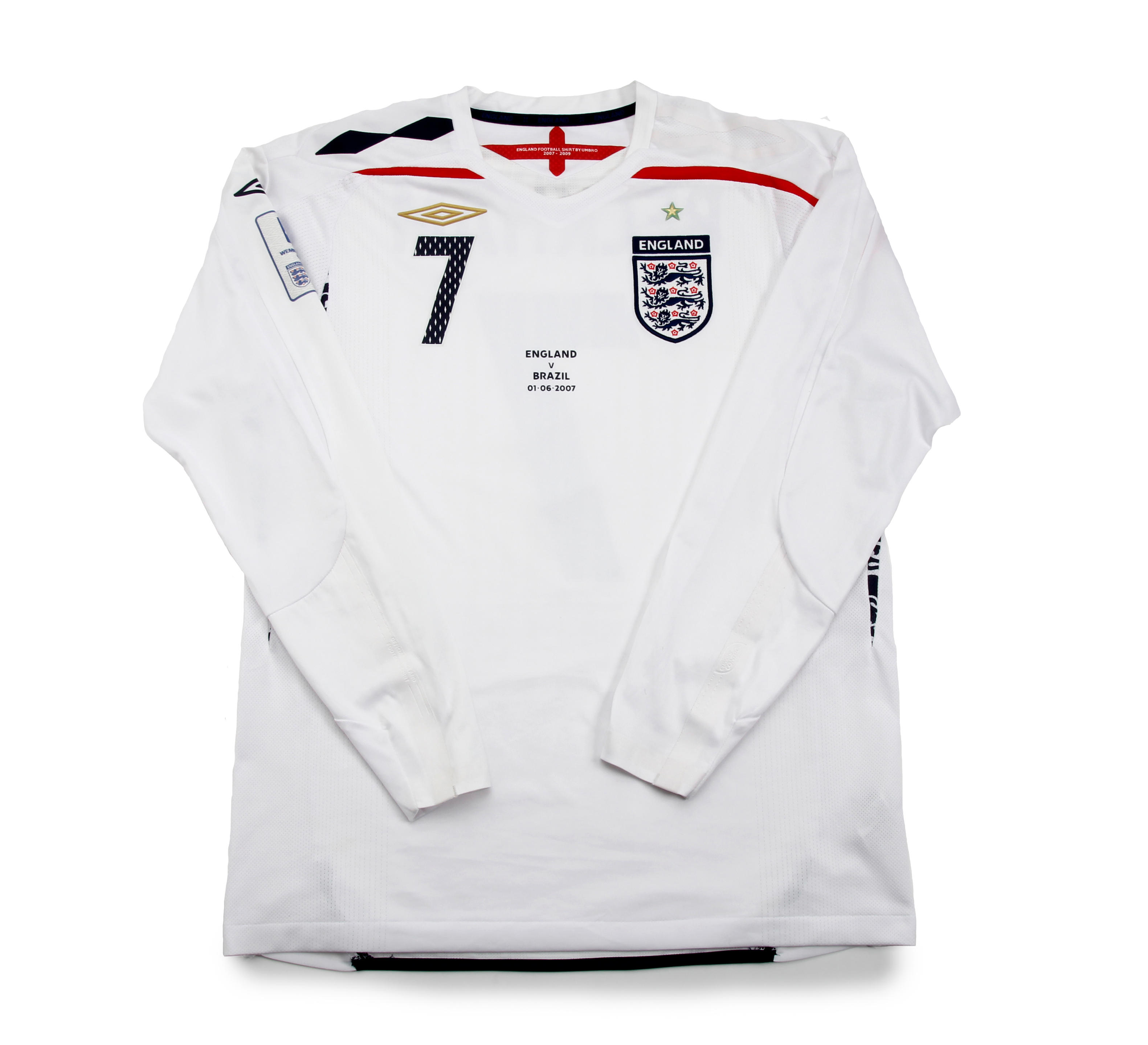 Bonhams A David Beckham Hand Signed England Replica Football Shirt