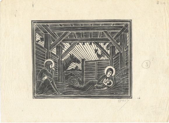 Bonhams : GILL (ERIC) Flight into Egypt; and others (9)