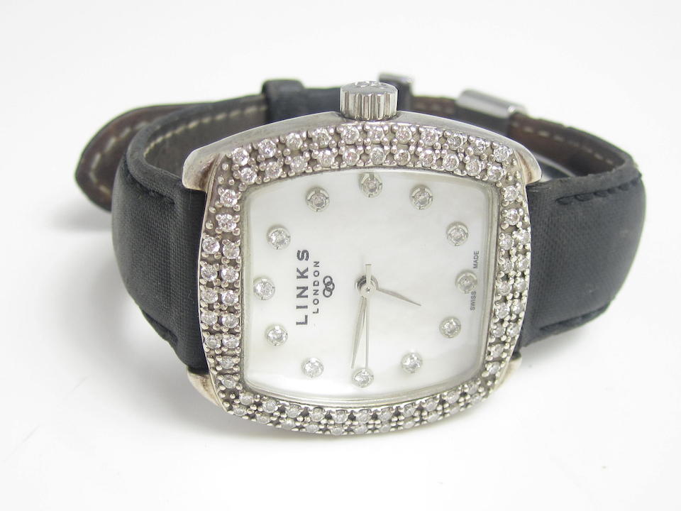 Bonhams A Lady S Diamond Wristwatch By Links Of London Edinburgh 02