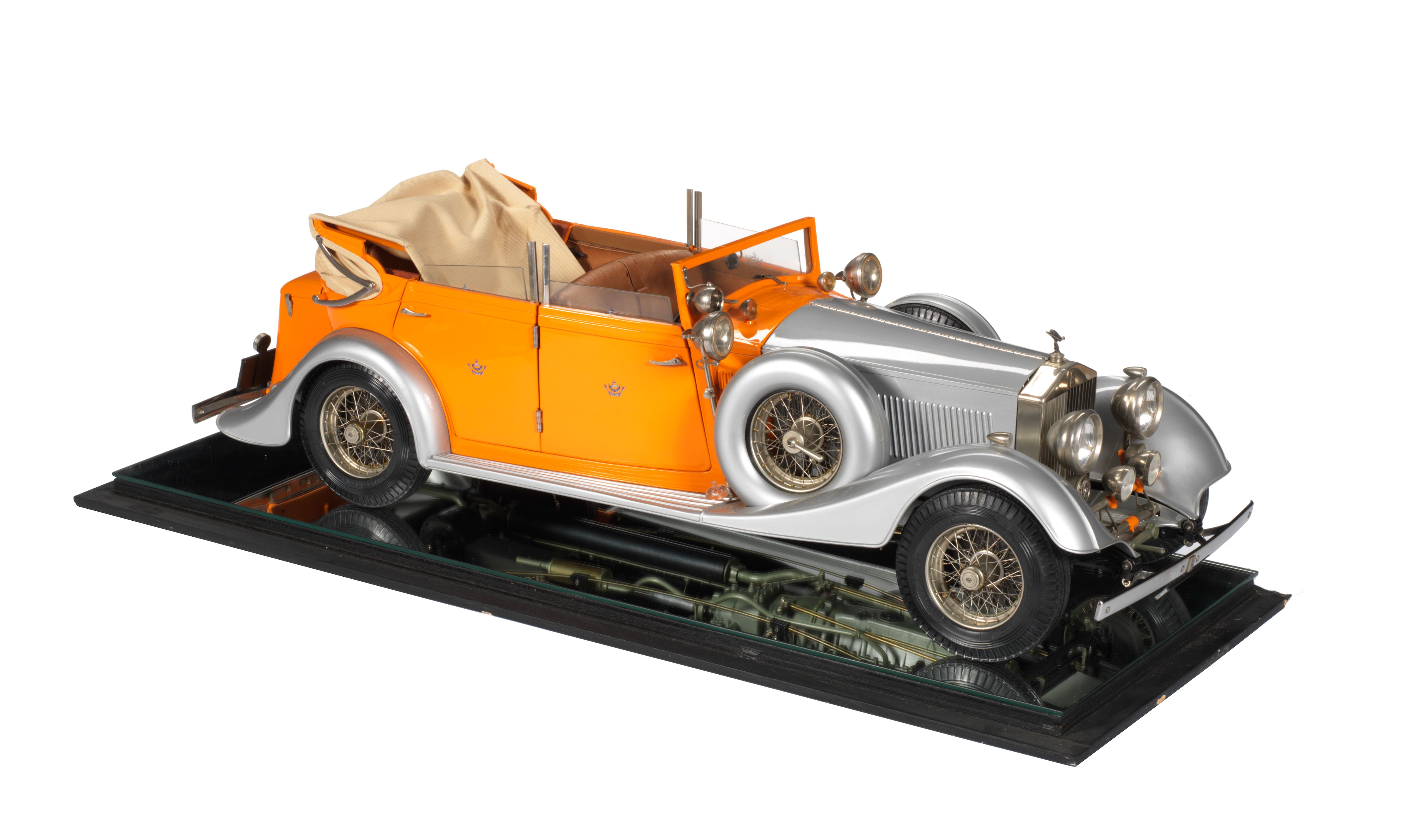 Bonhams Cars : A 1:8 scale model of a 1934 Rolls-Royce Torpedo ...