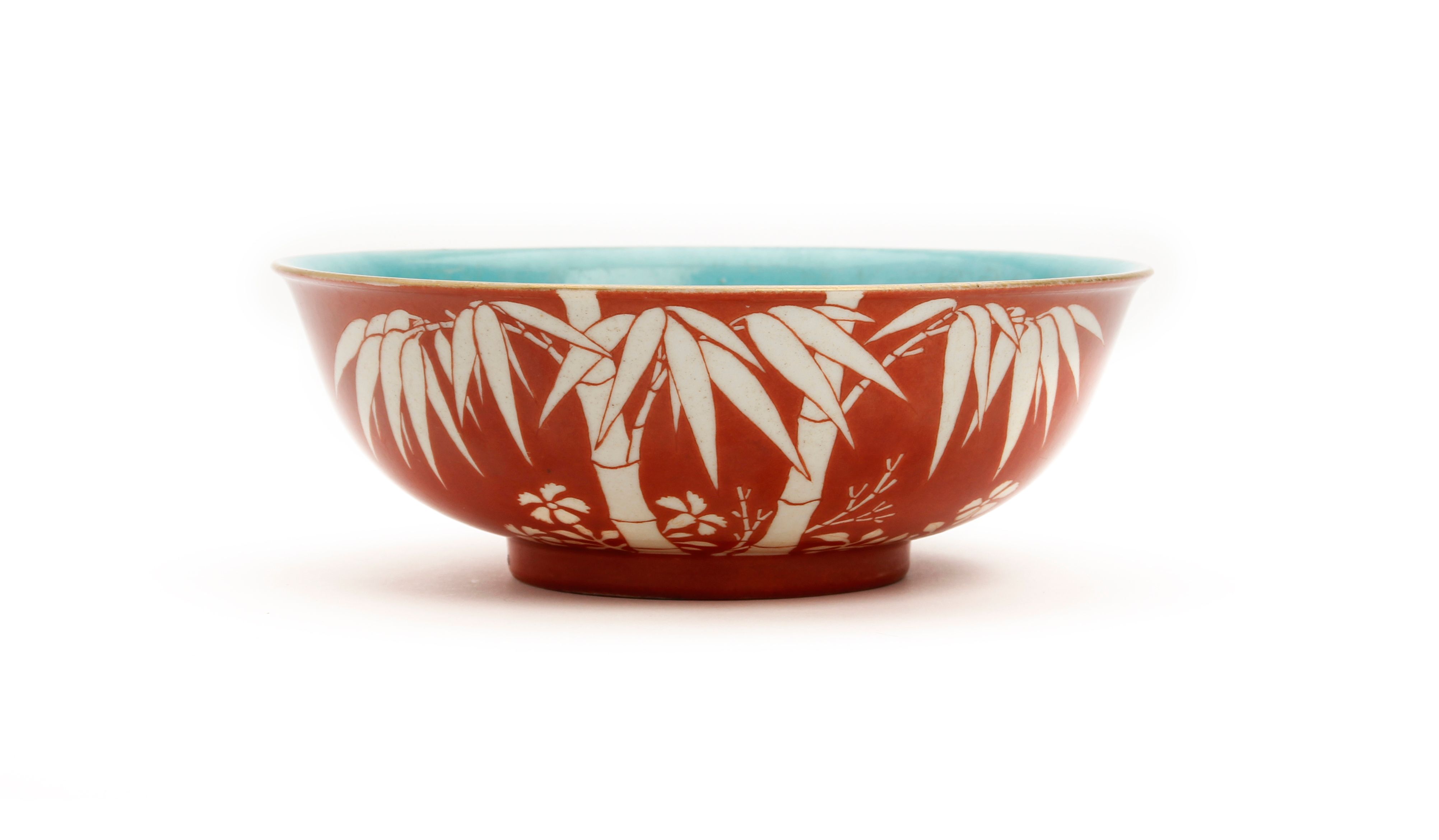 Bonhams A Chinese 'ironred' bamboo bowl 19th Century