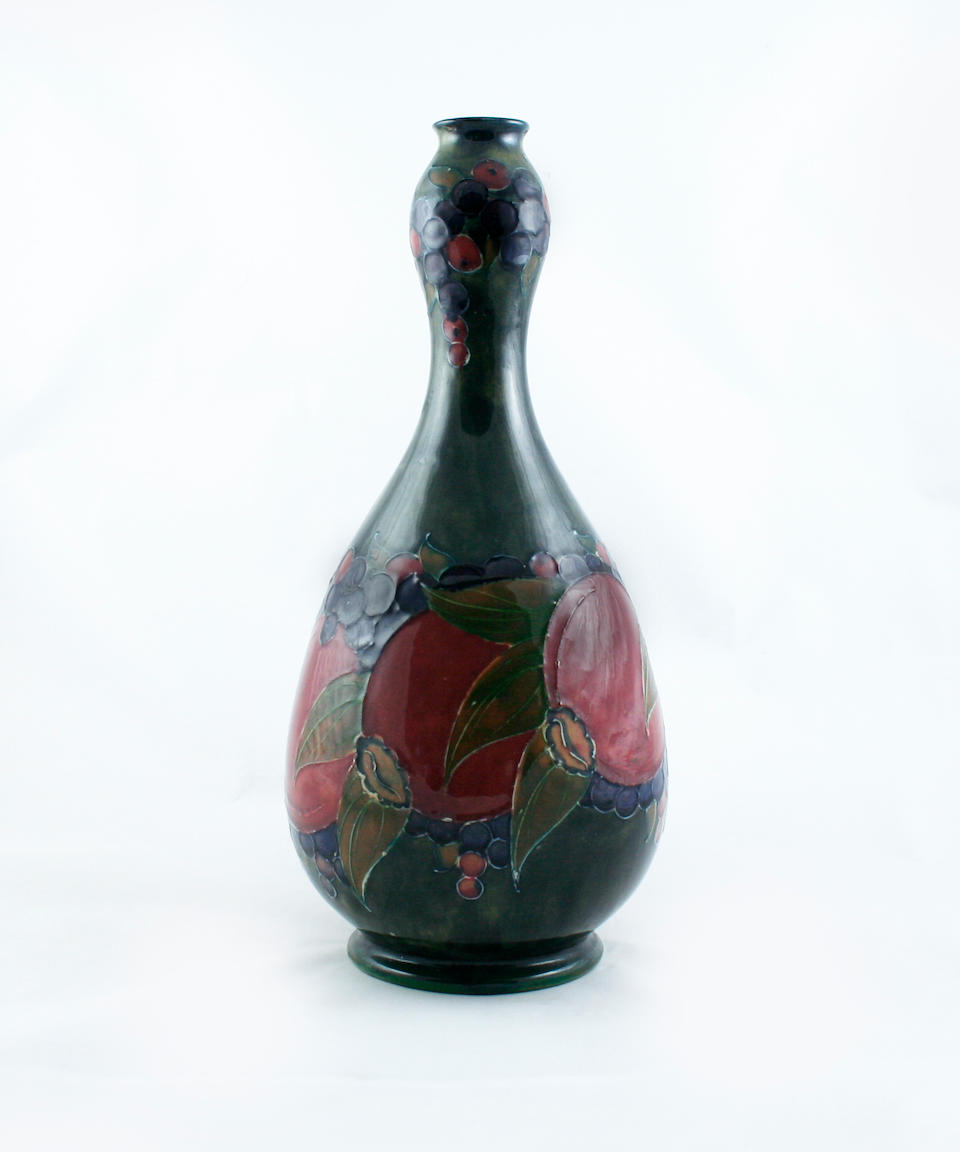 Bonhams A William Moorcroft Pomegranate Design Double Gourd