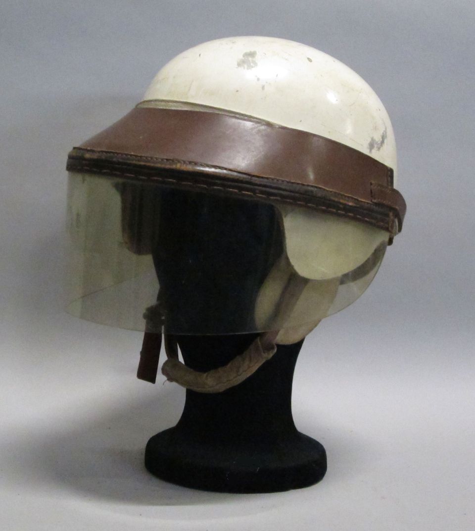 Bonhams A Herbert Johnson racing helmet
