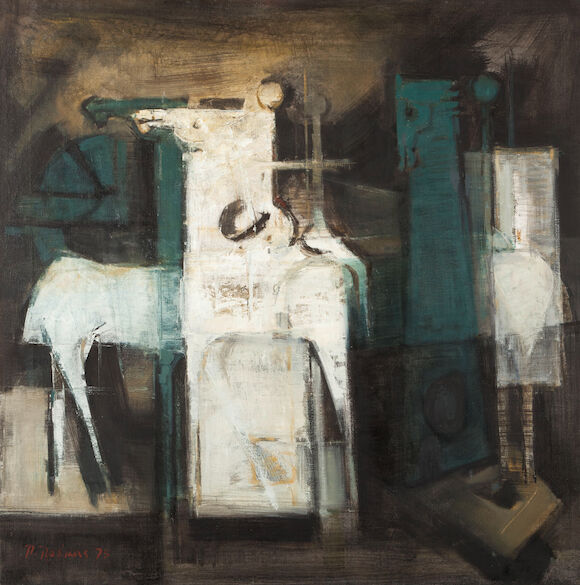 Peter Rallis Prekas Bonhams : Paris Prekas (Greek, 1926-1999) Parallel lives - Horses 95 x ...