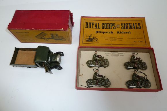 Bonhams : Britains set 1791, Royal Corps of Signals Dispatch Riders 6
