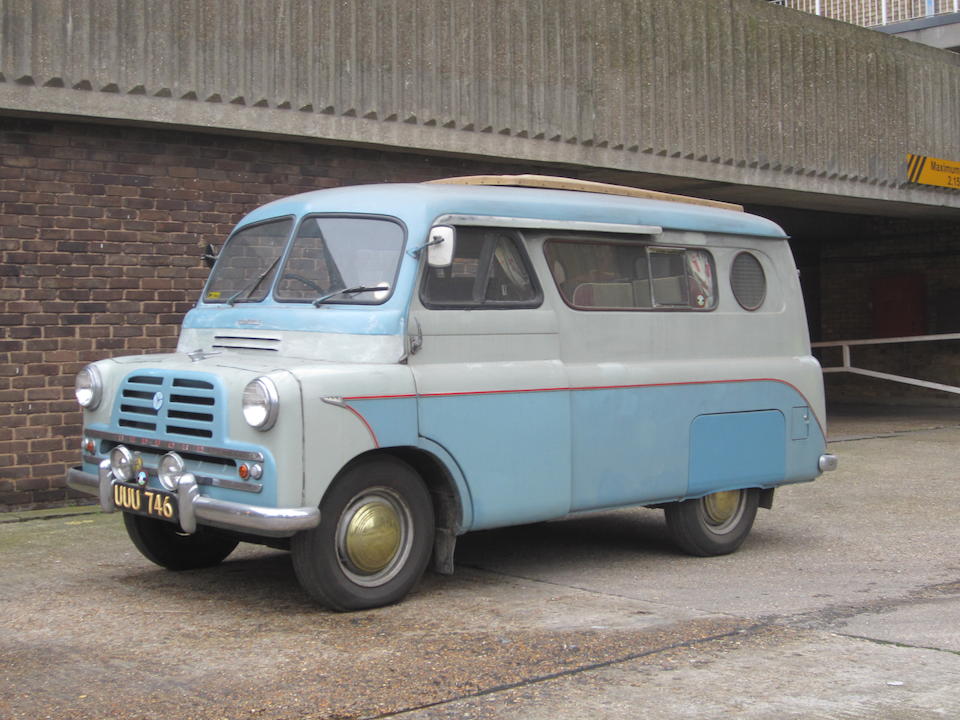 Bonhams : One owner from new,1957 Bedford CA Dormobile Camper Van ...