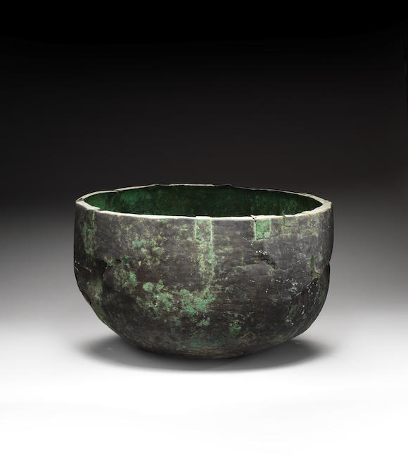 Bonhams : An Etruscan bronze cauldron