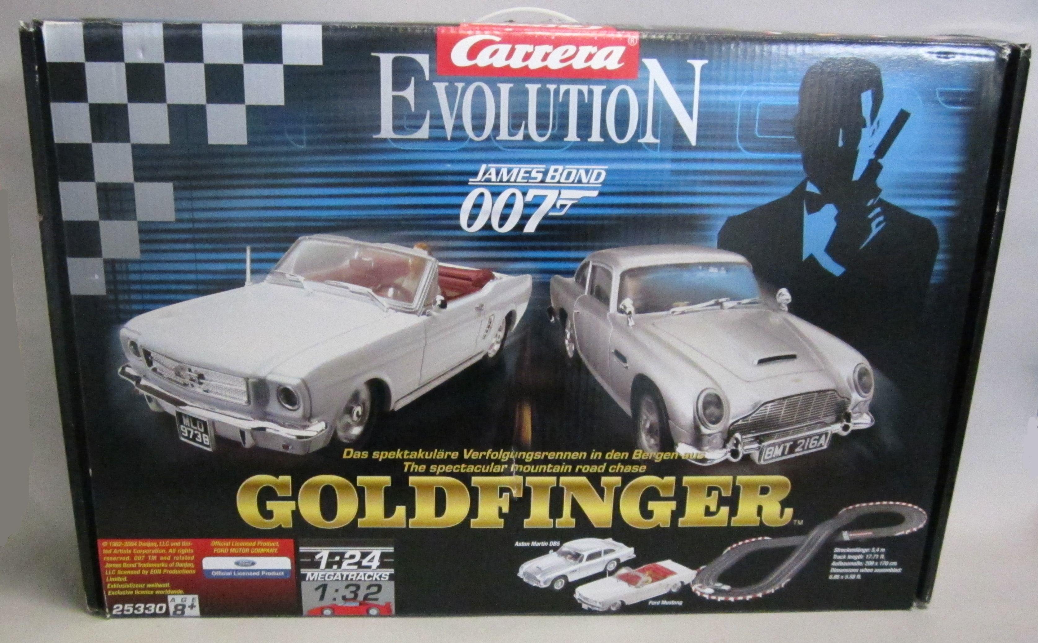 Bonhams : A James Bond 007 'Goldfinger' slot-car racing set, by Carrera  Evolution,