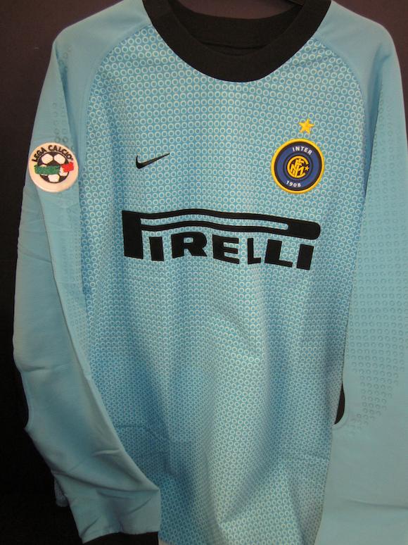 Bonhams : 2000/2001 Sebastian Frey Inter Milan shirt