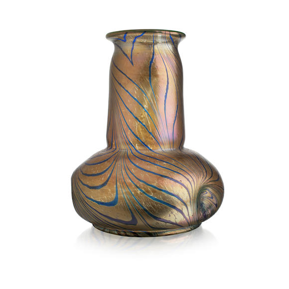 Bonhams A Loetz Style Iridescent Glass Vase Circa 1900 9103